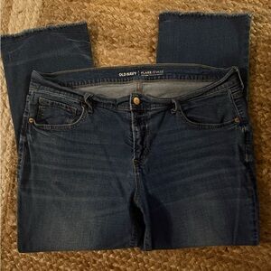 Old Navy Women's Dark Blue Flare Jeans